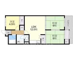 3LDKの間取り画像