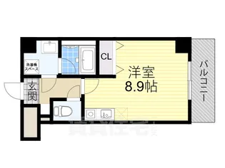 サニーヴィラジェミー【4階】の間取り