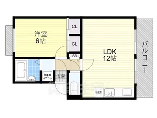 プレジール千里Ⅰ【2階】の間取り