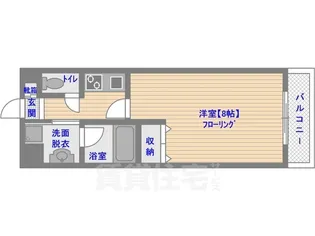 エムティースクエア吉塚駅前【5階】の間取り