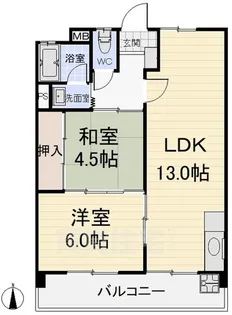 清邦産業ビル【4階】の間取り