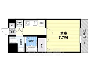 レジュールアッシュ尼崎駅前【5階】の間取り