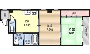保田レジデンス【3階】の間取り