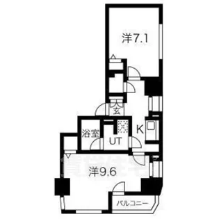 SWISS京都堀川WEST【11階】の間取り