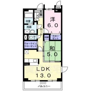 「ロイヤルメドウ」【1階】の間取り
