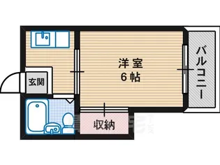 メゾン小川【3階】の間取り