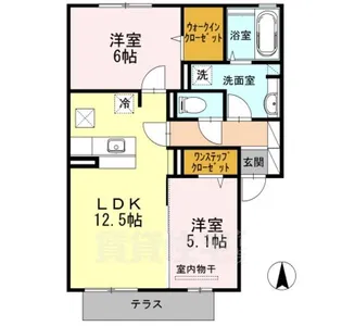 ソレイユ アン【2階】の間取り