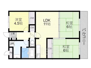 ドミール・ボア【2階】の間取り