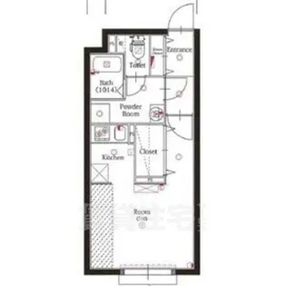 愛知県名古屋市中村区松原町4丁目【マンション】の間取り