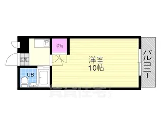 ベルメゾン アルヴェ【2階】の間取り