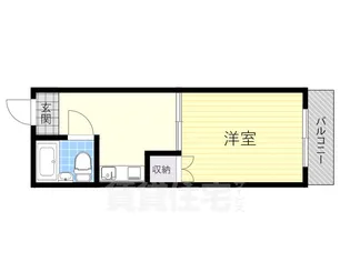 大阪府大阪市住吉区苅田4丁目【マンション】の間取り