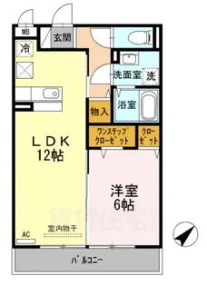 サンセッテ21【1階】の間取り