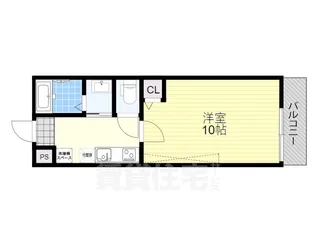 アークリード大津北【2階】の間取り