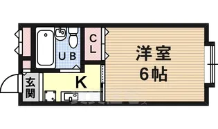 シングルライフ【2階】の間取り