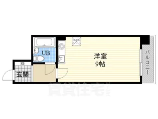 マイルド新大阪レジデンス3号館【11階】の間取り