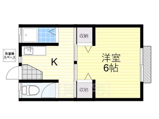 小園荘 南棟【2階】の間取り