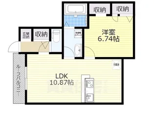 Park Heim Asahi3【1階】の間取り
