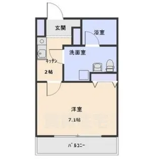 Amber House Jingu【3階】の間取り