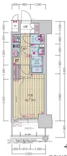 プレサンス上前津エレスタ【14階】の間取り