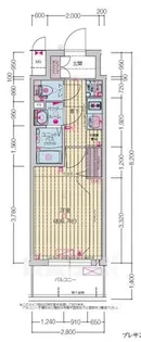 プレサンス上前津エレスタ【13階】の間取り