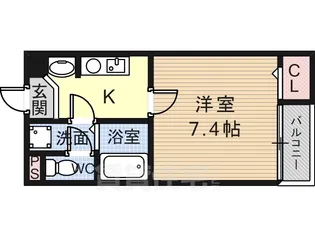 F+STYLE天美南【1階】の間取り