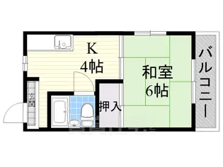 シノマンション【2階】の間取り