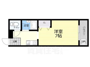 サニー塚本【302号室】の間取り