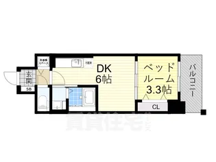エスタート塚本【11階】の間取り