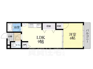 ティーオーコート野里【3階】の間取り