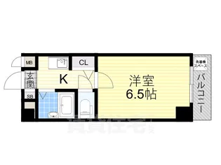 大阪府堺市中区深井沢町【マンション】の間取り