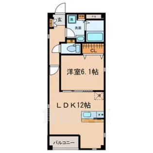 LUCE 2【3階】の間取り