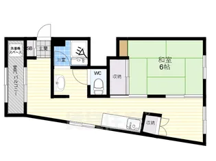 マンション55【5階】の間取り
