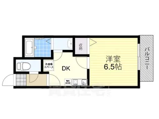 ブレスコート新金岡1号館【2階】の間取り