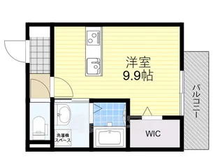 ヘーベルメゾン西大寺国見町【1階】の間取り