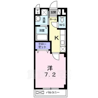 ミル・メゾンT2【2階】の間取り