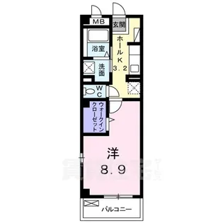 ラージ【2階】の間取り