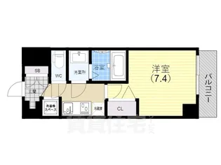 アドバンス神戸セラフィム【3階】の間取り