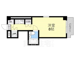 クレアーレ学園前【3階】の間取り