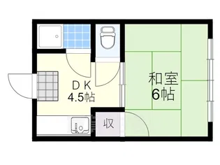 森江マンション【2階】の間取り