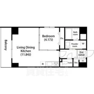 GRAN DUKE栄elima【7階】の間取り