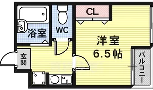 高敷マンション【3階】の間取り