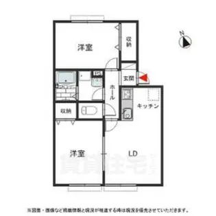 パインズ甲子園【1階】の間取り