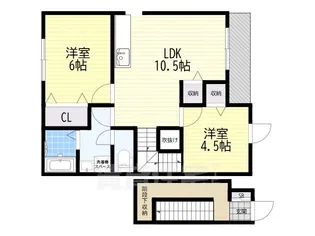 MEDLLA【2階】の間取り