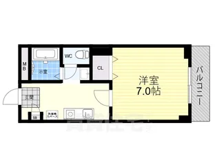 リブレメゾン甲東園エスト【1階】の間取り