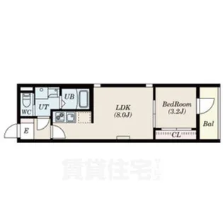 Patina岩塚【1階】の間取り