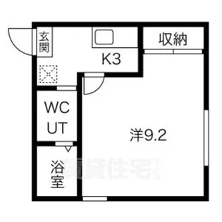 ドミール新白水丸【2階】の間取り