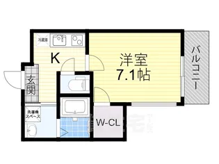 大阪府豊中市中桜塚5丁目【アパート】の間取り