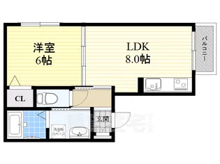 ミラベル【1階】の間取り