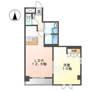 F’s アベニュー 【3階】の間取り