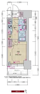 プレサンスTHE大須観音【4階】の間取り